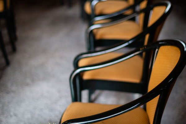 Allestimento floreale della sala consiliare