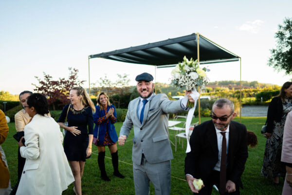 Lancio del bouquet in Franciacorta