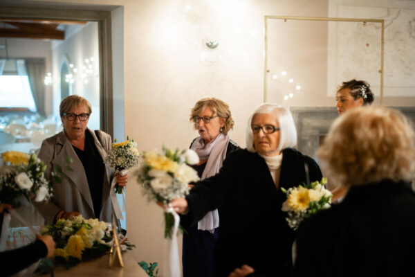 Il flower bar organizzato da Nadia Eventi e Vivilo Franciacorta